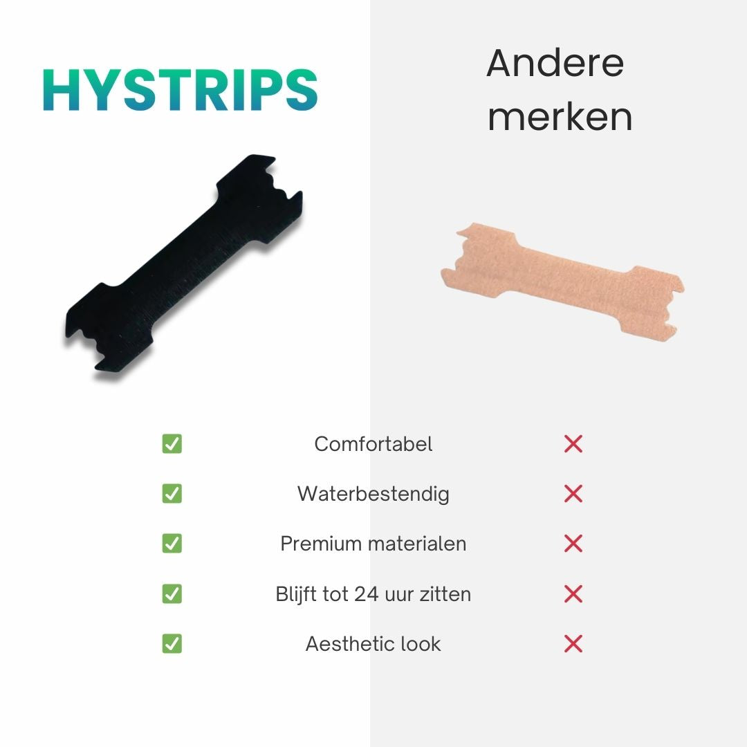 HYSTRIPS Zwart 30 stuks